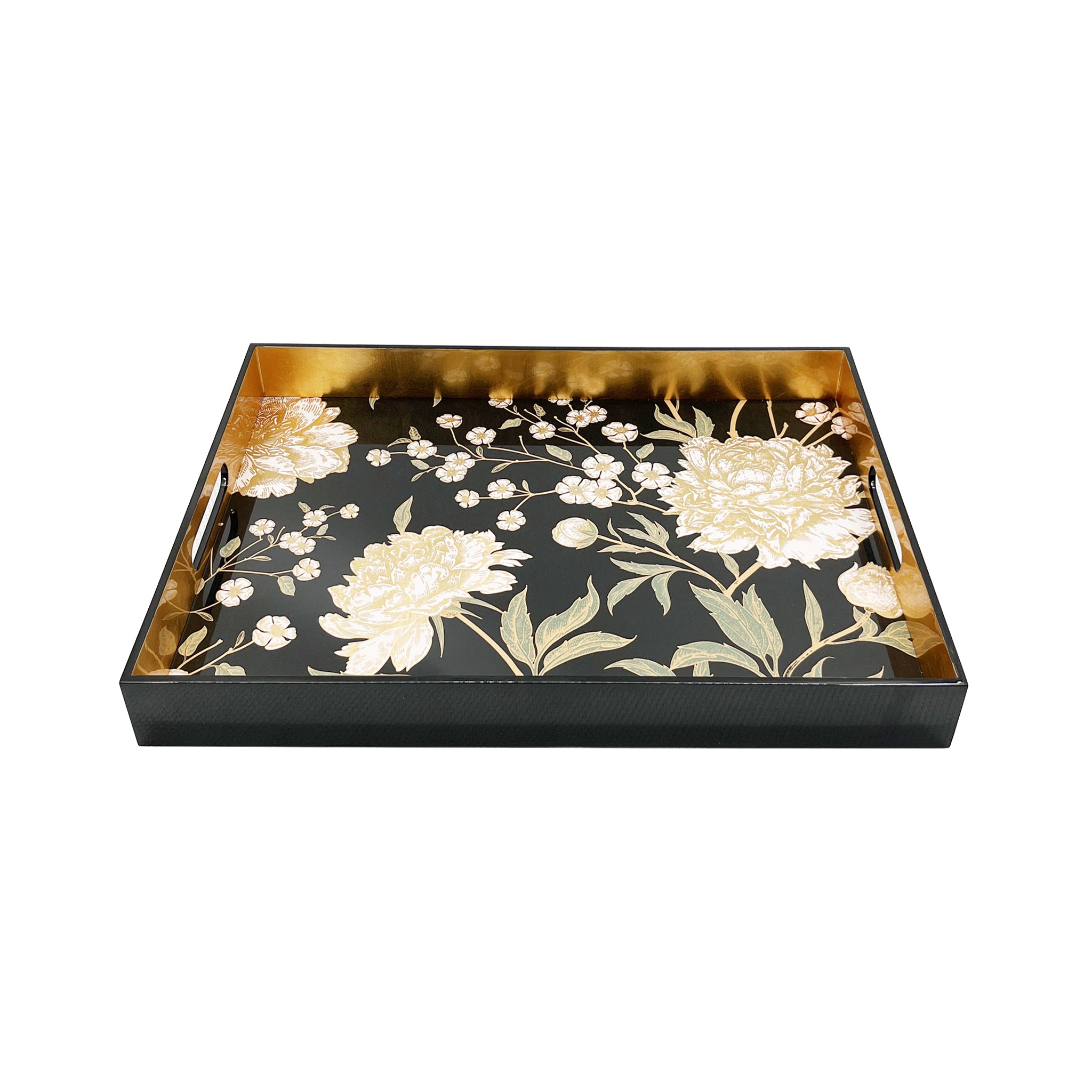 Ora Floral Lacquer Tray – Nomi K