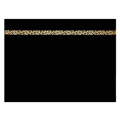 Black Frosted Glass Striped Placemat 