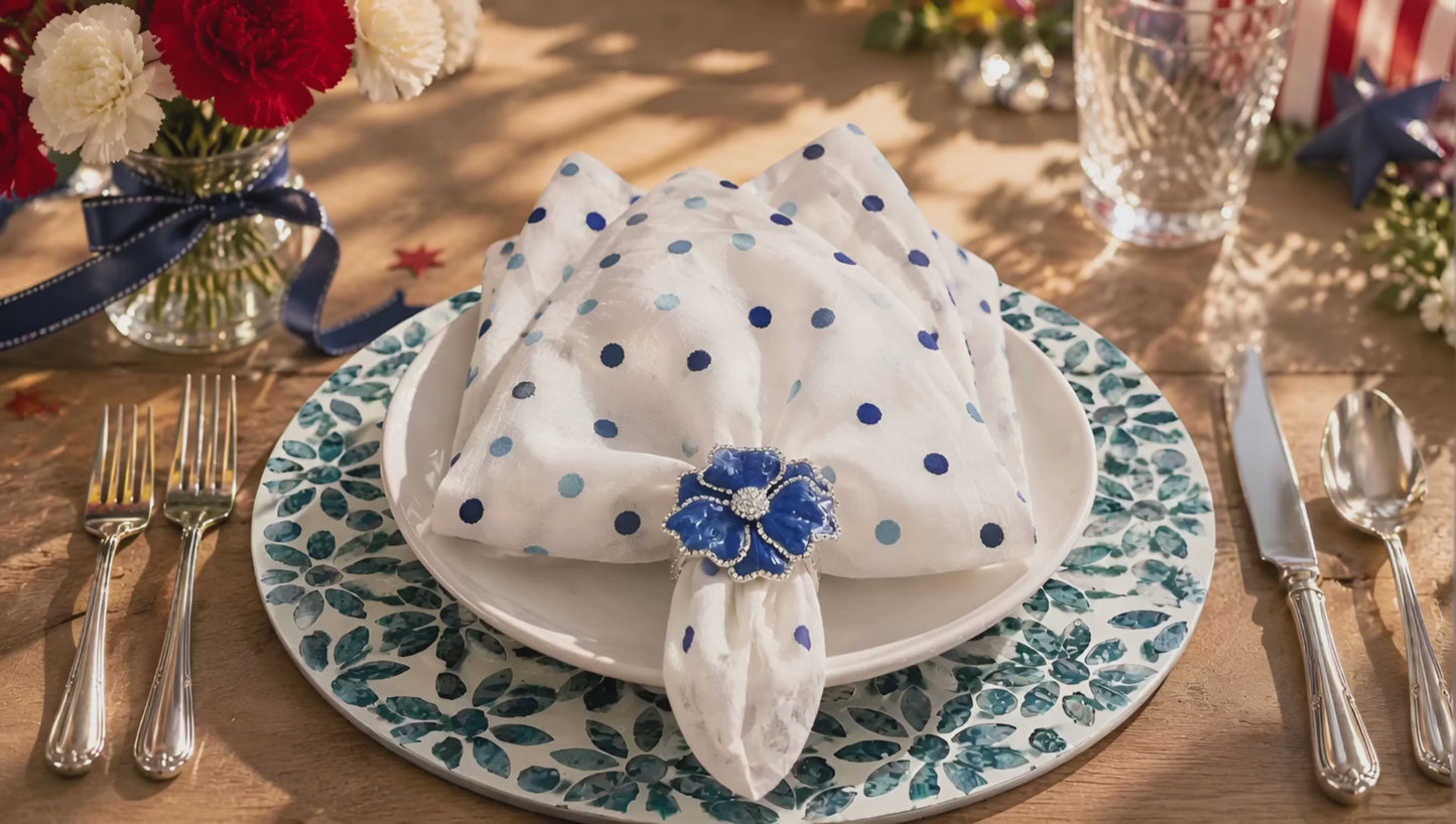 Wild Butterflies Lacquer Placemat