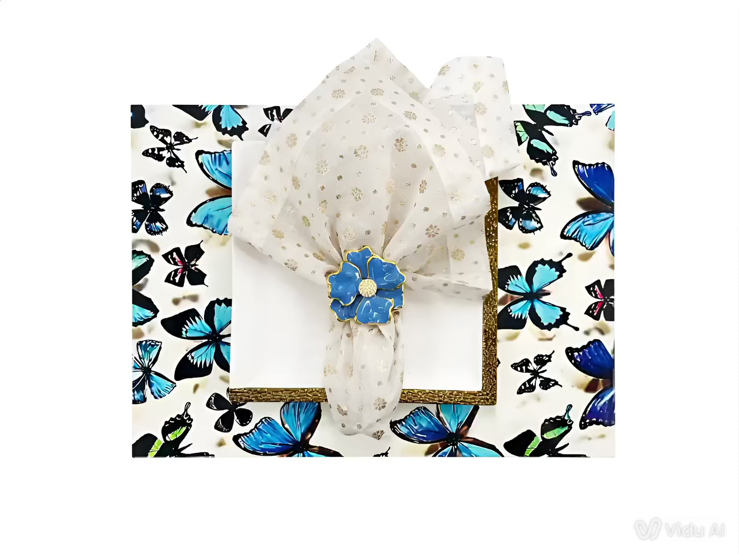 Wild Butterflies Lacquer Placemat