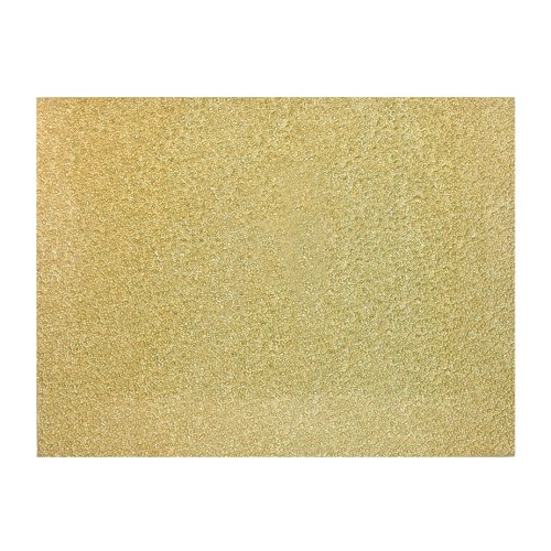 Gold Sparkle Glass Placemat