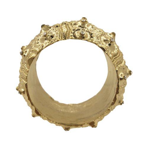 24K Gold Shell Napkin Ring (Set of 4) 
