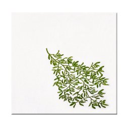 Green New Leaves Napkin Series