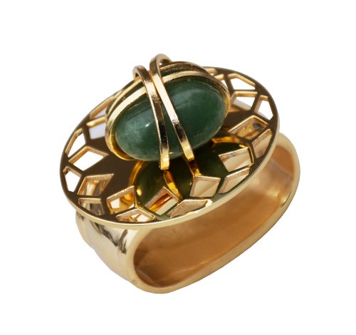 Jade Modern Stone Napkin Ring