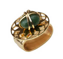 Jade Modern Stone Napkin Ring