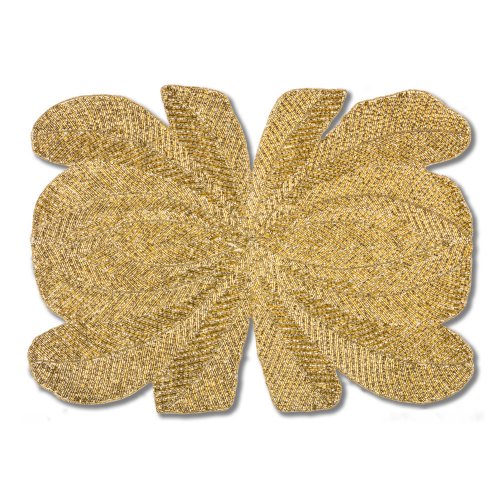Gold Peacock Placemat