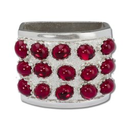 Red Studded Napkin Ring