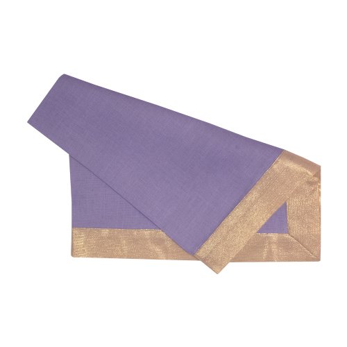 Lilac Napkin with Gold Shimmer Border 