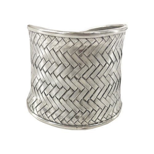 Silver Cuff Link Napkin Rings