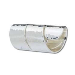 Silver Hammered Napkin Ring