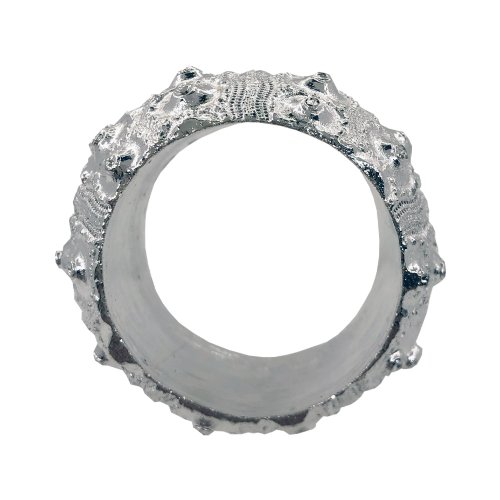 Silver Shell Napkin Ring (set of 4)