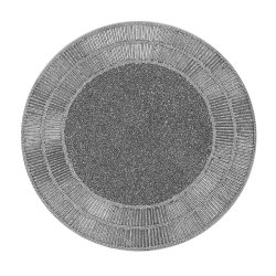 Silver Shine Round Placemat 