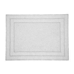 White Rectangle Shine Placemats 